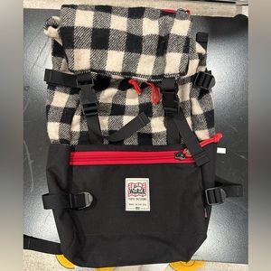 *UPDATED LISTING* Topo Designs x Woolrich Rucksack + matching small zipper bag